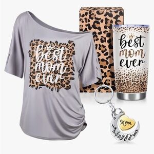 Leopard “Best Mom Ever” Set